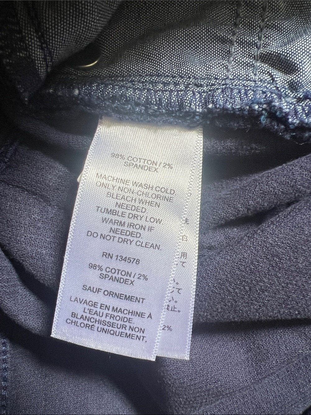 NEW Vineyard Vines Men’s Corduroy 5 Pocket Pants in Navy Blue Size 30 - Picture 7 of 7
